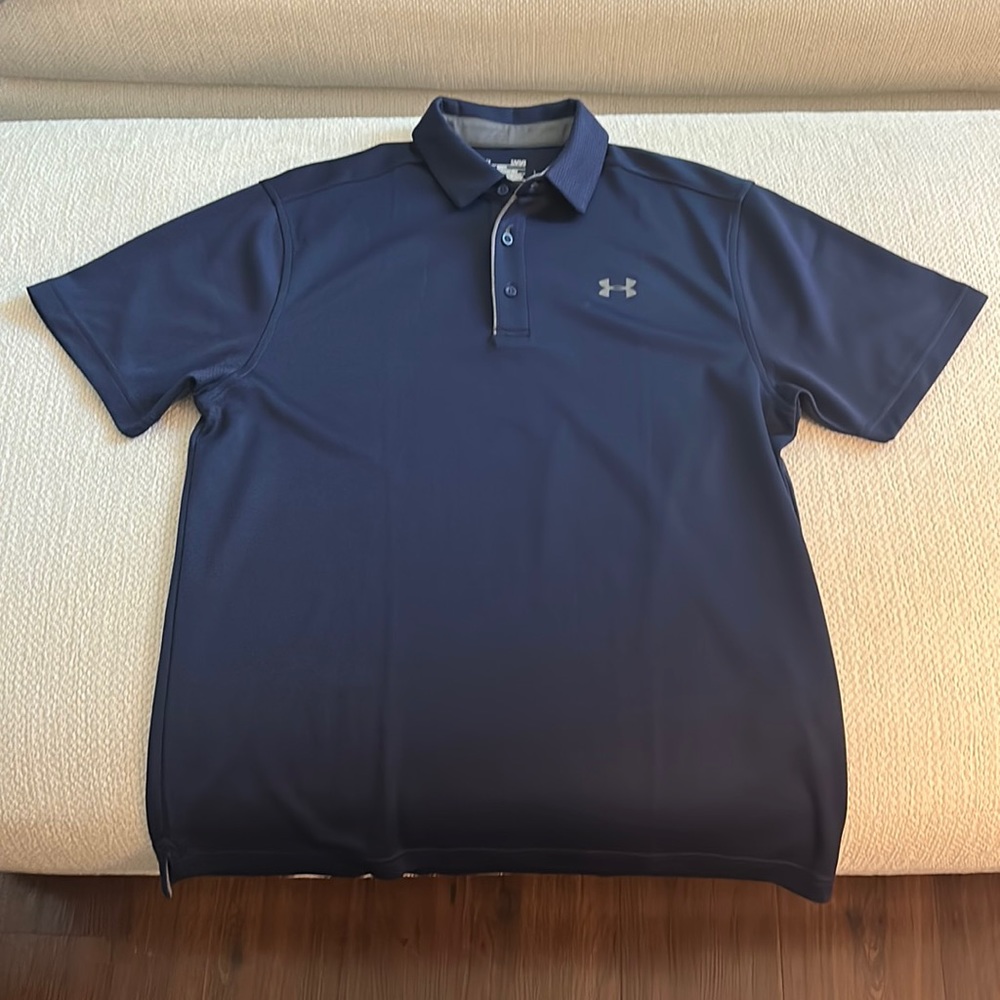 Under Armour men’s golf shirt, size L